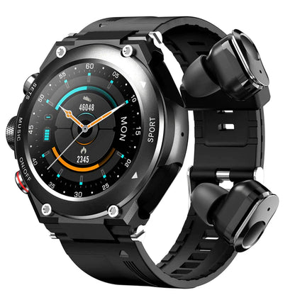 HealthGuard™ | Pro Smartwatch inclusief oortjes! (voor Apple & Android)