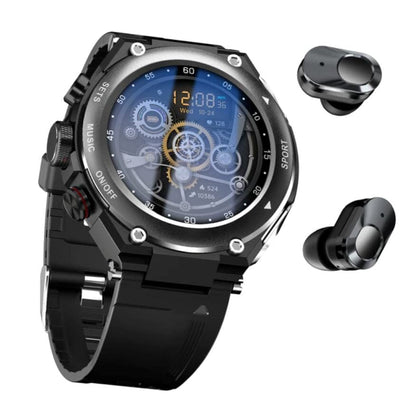 HealthGuard™ | Pro Smartwatch inclusief oortjes! (voor Apple & Android)