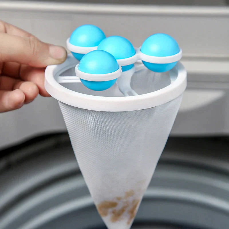 Wasnet™ | Vangt alle haren en overig stof uit uw wasmachine!