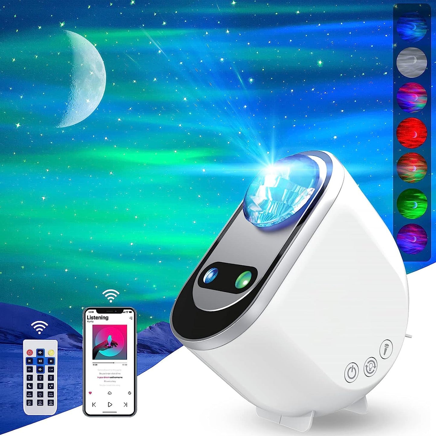 AuraProjector™ | Transformeer je Ruimte in een Betoverende Oase!